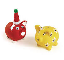 Colorations® Decorate A Piggy Bank - Set of 12