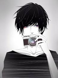 Aesthetic Anime Boy Pfp Black And White Adopted Kyle Loves Photography He S Very Quiet Because He S Usually Wrapped Up In His Own Little World He S Not Shy It S Just H Anime Manga Anime Anime Boy