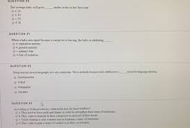 Solved Question 50 Inches In His Or Her First Year The Chegg Com