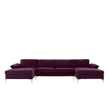 Demarcus 130 5 Velvet Symmetrical Large Sectional Sectional Blue And Yellow Living Room Sectional Sofa