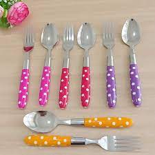 Sendok set travel by go green shop toko pedia go green shop jkt www.tokopedia.com/gogreenshopjkt or shopee. Sendok Garpu Polkadot Isi 6 Pcs Lazada Indonesia