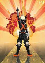 He infuses his clay with explosive chakra, creating. My Hero Explosion Poster Print By Sooru Displate My Hero Hero Wallpaper Hero
