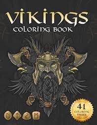 Free printable viking coloring pages and download free viking coloring pages along with coloring pages for other activities and coloring sheets. Viking Coloring Book Nordic Warriors Berserkers Valhalla Runes Spears And Shields Adult Coloring Pages Band 1 Amazon De Notebooks Amazing Mihalcea Dan Fremdsprachige Bucher