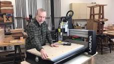 Digital Woodworking CNC Review: The Laguna IQ: Part One - YouTube