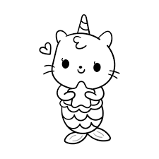 4.6 out of 5 stars 167. Mermaid Adorable Cute Unicorn Coloring Pages Novocom Top