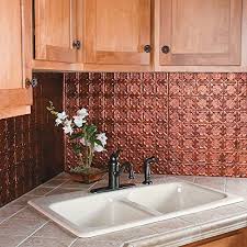 Fasade decorative thermoplastic panel special backsplash panels. Fasade Easy Installation Backsplash 18inx24in Traditional 6 Moonstone Copper Backsplash Panel For Kitchen And Bathrooms Buy Online In Bahamas At Bahamas Desertcart Com Productid 25752648