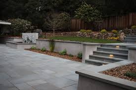 Image Result For Two Level Backyard Yard Landscaping Backyard Backyard Patio