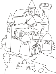 Disney is not just for the kids. Free Printable Castle Coloring Pages For Kids