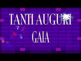 Tanti Auguri Gaia Versione Swing Buon Compleanno Happy Birthday Gaia Swing Version Youtube