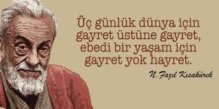 Ünlü sözler sayfamızda şimdi de çok büyük bir şairin sözlerine yer veriyoruz. Necip Fazil Kisakurek 37 Olum Yildonumunde Aniliyor Necip Fazil Kisakurek Kimdir Necip Fazil Kisakurek Sozleri