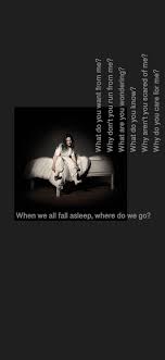Billie Eilish When We All Fall Asleep Where Do We Go Finneas O Connell Wallpaper Background