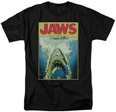 2 85 due to the film's success in advance screenings, studio executives decided to distribute it in a much wider release than ever before. Jaws Movie Poster Retro Vintage Classic Universal Studios Men S