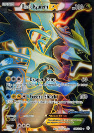 Black And White Kyurem Card Ex Pokemon Cards Black Kyurem Ex Full Art Boundaries Crossed Pokemon Card Review Rare Pokemon Cards Cool Pokemon Cards Pokemon
