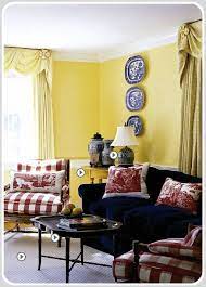 Color Psychology Decorating With Blue French Country Living Room Yellow Living Room Living Room Red