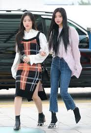 G I Dle Soojin Shuhua Airport Fashion Kpop Korean Girl Fashion Kpop Fashion