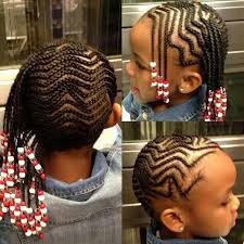 Cornrow braided hairstyles require a unique ability to braid hair close to the scalp to create cool designs and beautiful styles. Braided Hairstyles For Little Girls Braid Styles For Girls Hair Styles Kid Braid Styles Little Girl Braid Styles