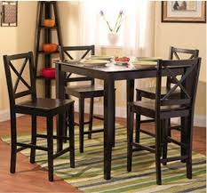 5piece counter height dining room set