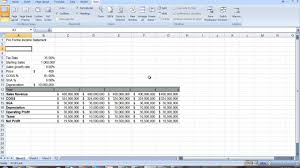 Proforma Income Statement Youtube