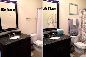We'll keep sharing tips and tricks along with the photos so that you can keep them in mind while doing the remodel of your bathroom. Bathroom Makeover 1 Honeybear Lane