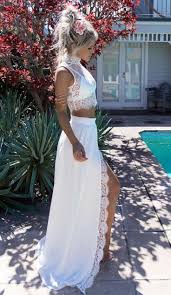 Charming Two Pieces White Prom Dresses Two Pieces Prom Prom Dresses Two Piece White Prom Dress Piece Prom Dress