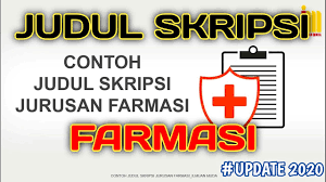 Contoh proposal skripsi farmasi ~ mendengar kata farmasi tentulah pemahaman kita tertuju pada apoteker. Kumpulan Judul Skripsi Farmasi Terbaru Terlengkap Youtube