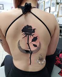 1.6 black rose with outstanding leaf work. Updated 35 Beautiful Black Rose Tattoo Designs August 2020