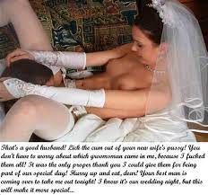 New Wife Wedding Cuckold Captions Fetish Porn Pic Cuckold Bride