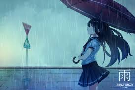 Wallpaper keren wallpaper keren anime. Tapete Anime Keren Himmel Anime Karikatur Regen Regenschirm 101267 Wallpaperuse