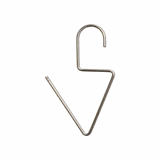 First of all, you need to put a couple of strips of caulk around the edge of the curtain hooks, so that they don't fall off. Venice Stainless Steel Shower Curtain Hooks Design Milk Shop