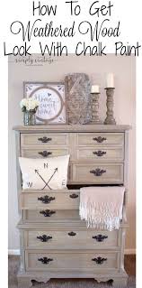 Joanna gaines has made rustic furniture and farmhouse home decor look both comfy and elegant. How To Get A Weathered Wood Look With Paint Simply Vintage Creations Furniture Diy Furniture Makeover Diy Painting Furniture Diy
