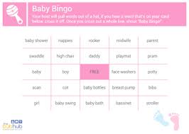 Zodat het uitpakken niet alleen leuk is voor de zwangere deelnemer, kun je er ook heel gemakkelijk een babyshower spel van creëren. Baby Shower Bingo Printable Bub Hub