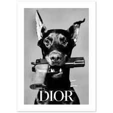 Dior Wall Art | Luxury Art Canvas