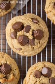 Reese S Peanut Butter Cup Cookie Recipe For Reese S Lovers Peanut Butter Cup Cookies Peanut Butter Cups Dessert Recipes