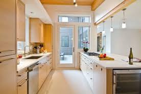 Beautiful white kitchens with glassdoor photoshop elements. 50 Gorgeous Galley Kitchens And Tips You Can Use From Them Free Autocad Blocks Drawings Download Center