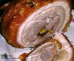 Lechon Belly Ala Lechon Cebu Recipe Panlasang Pinoy Recipes Recipe Panlasang Pinoy Recipe Lechon Belly Pork Belly