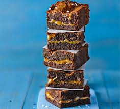 These brownies are so chewy, moist and perfect for any chocolate craving! Salted Caramel Brownies Recipe Bbc Good Food