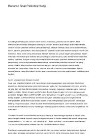 Rakan kongsi sinonim kata majmuk borang. Bocoran Soal Psikotest Kerja