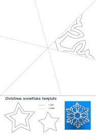 Printer to print document regular printer paper sciss… Christmas Snowflake Template Free Version By Ian Jeffery Tpt