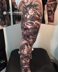 Check out carlos fabra's instagram page for more amazing tattoos! Epic Dragon Ball Z Tattoos That Will Blow Your Mind