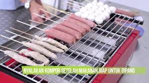 Tempat bakar bakaran panggang panggangan sate ayam kaki berkaki tinggi: Tutorial Gas Roaster Gk222 Kompor Pemanggang Gas Wiratech Youtube