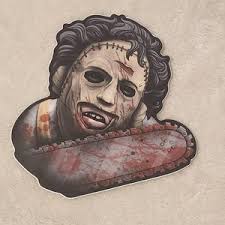 Texas Chainsaw Massacre Leatherface Inspired Horror Movie Vinyl Sticker