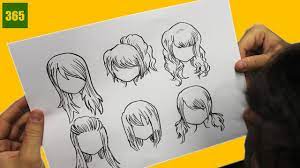 Tutoriel dessin n 9 les differents coupes de cheveux femme. Comment Dessiner Anime Comment Dessiner Les Cheveux Manga Youtube