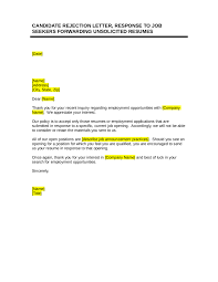 Writing a cover letter is essential when applying for jobs. 2021 Job Rejection Letter Fillable Printable Pdf Forms Handypdf