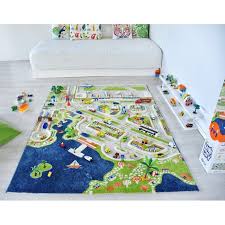 Mini City Plastic Playmat In 2020 Kids Rugs Play Rug Kids Playmat