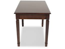 Shop wide selection of coffee and cocktail tables with best prices for your living furniture. 48 Traditional One Drawer Desk In Brown Mathis Brothers Furniture