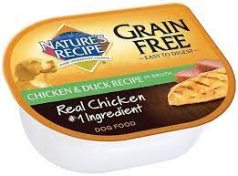 Nature S Recipe Wet Dog Food Grain Free Chicken Duck Recipe In Broth 12 Pack Reviews 2021 Dog Food Recipes Duck Recipes Food