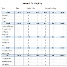 Printable Weight Lifting Routines Unfolded Weight Training