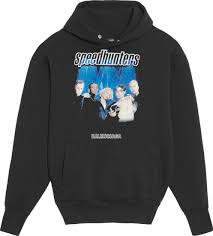 Balenciaga Black Speedhunters Hoodie Incorporated Style Balenciaga's retro speedhunters hoodie scratches that '90s itch: balenciaga black speedhunters hoodie