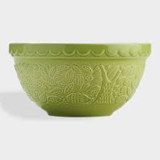 Mason Cash Mini Green Hedgehog Ceramic Mixing Bowls Set Of 2 World Market