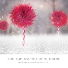 Choose from 190+ desing graphic resources and download in the form of png, eps, ai or psd. Magic Candy Cane Trees Christmas Digital Backdrop 16 20 Squijoo Com